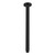 Round Ceiling Shower Arm 450mm Matte Black [195145]