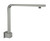 Square Wall Swivel Shower Arm Gunmetal [195162]