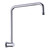 Round Wall Swivel Shower Arm Chrome [195163]