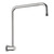 Round Wall Swivel Shower Arm Brushed Nickel [195165]