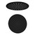 Shower Head Round 300mm 3Star Matte Black [195171]