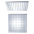 Shower Head Square 300mm 3Star Chrome [195178]