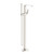 Bianca Free Standing Bath Mixer with Hand Shower Brushed Nickel [195190]