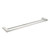 Bianca Towel Rail Double 800mm Brushed Nickel [194907]