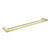 Bianca Towel Rail Double 800mm Brushed Gold [194909]