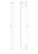 Celia Towel Rail Single 600mm Matte Black [194941]
