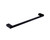 Celia Towel Rail Single 800mm Matte Black [194943]