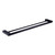 Celia Towel Rail Double 600mm Matte Black [194945]