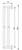 Dolce Towel Rail Double 700mm Brushed Nickel [194980]