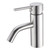 Dolce Basin MIxer Stylish (Angled Downwards) Spout 5Star Brushed Nickel [194955]