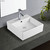Helen Above Counter Basin 470mm x 470mm x 170mm White 1 Tap Hole [180585]