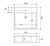 Helen Above Counter Basin 470mm x 470mm x 170mm White 1 Tap Hole [180585]