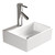Modena Baby Above Counter Or Wall Basin 330mm x 290mm x 120mm White [180594]