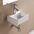 Modena Baby Above Counter Or Wall Basin 330mm x 290mm x 120mm White [180594]