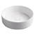 Reba Above Counter Round Basin 360mm x 120mm x 360mm High Matte White [180602]