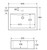 Willow Ceramic Above Counter Basin 510mm x 410mm x 150mm White 1 Tap Hole [180607]