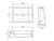 Sarah Semi Inset Basin 440mm x 310mm x 150mm White 0 Tap Holes [180755]