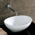 Paola Above Counter Basin 410mm x 335mm x 145mm with Pop Up Waste White [191145]