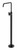Mekko Floor Mounted Bath Mixer Matte Black [180761]