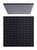 Celia Shower Head Square 200mm Matte Black [195173]
