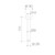 Luna Straight Arm Flange 210mm [193065]