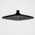 Luna Overhead Shower Head Square Black 4Star [194602]