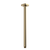 Luna Straight Arm Square Flange 410 Brushed Brass [194627]