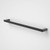 Luna Single Towel Rail 630mm Black [194611]
