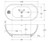 Nero Freestanding Cast Stone Bath 1400mm White [158190]