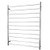 Radiant Australia Heated Round Ladder 900 x 1100mm Mirror Polished Right Hand Wired [133707]
