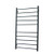 Heated Round Ladder 600mm x 1100mm Matte Black Left Hand Wired [137649]