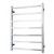Radiant Australia Heated Square Ladder 600 x 800mm Brushed Satin Left Hand Wired [137675]