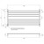 Radiant Australia Heated Round Ladder 1300 x 750mm Mirror Polished Left Hand Wired [137677]