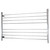 Radiant Australia Heated Round Ladder 1300 x 750mm Mirror Polished Right Hand Wired [137678]