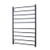 Heated Round Ladder 750mm x 1200mm Matte Black Left Hand Wired [137653]