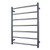 Radiant Australia Heated Round Ladder 600 x 800mm Gun Metal Grey Left Hand Wired [154236]