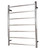 Radiant Australia Low Voltage Heated Round Ladder 600 x 800mm Mirror Polished Left Hand Wired [190550]