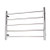 Radiant Australia Low Voltage Heated Round Ladder 750 x 550mm Mirror Polished Left Hand Wired [190552]