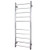 Radiant Australia Low Voltage Heated Round Ladder 430 x 1100mm Mirror Polished Left Hand Wired [190554]