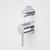 Liano II Bath/Shower Mixer w/Diverter Rounded Cover Plate Chrome Sales Kit [196060]