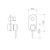 Liano II Bath/Shower Mixer With Diverter Trim Kit - Rounded Cover Plate - Brushed Nickel [196064]