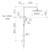 Urbane II Rail Shower w/300mm Overhead Gunmetal 3Star [196132]
