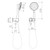 Urbane II Hand Shower Brushed Brass 4Star [196153]