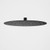Urbane II Rain Shower 300mm Round Matte Black 3Star [196157]
