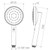 Urbane II Hand Shower (Handset Only) - Matte Black [196200]