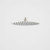 Urbane II Rain Shower Head 200mm Round Brushed Nickel 4Star [196264]
