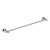 Lillian Adjustable Single Towel Rail Chrome [180022]