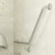 Grab Rail 40deg 900mm x 700mm Left Hand Stainless Steel [167855]
