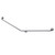 Grab Rail 40deg 900mm x 700mm Right Hand Stainless Steel [167856]