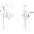Vivid Slimline Wall Shower System 3Star Chrome [199022]